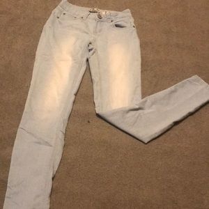 white wash jeggings